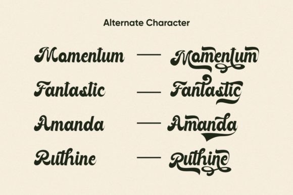 Rateline Font PNG with transparent background - Preview 6
