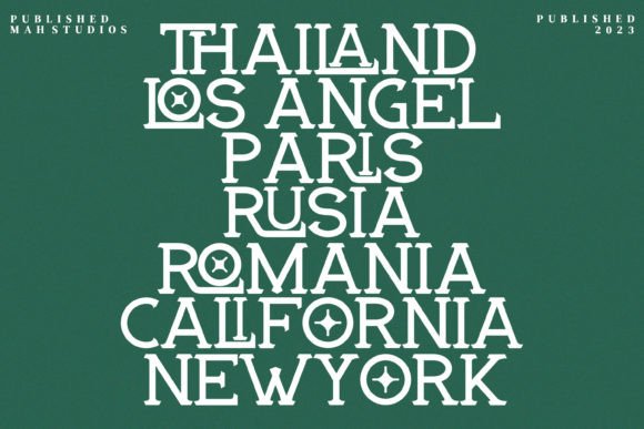 Reichiro Font PNG with transparent background - Preview 5