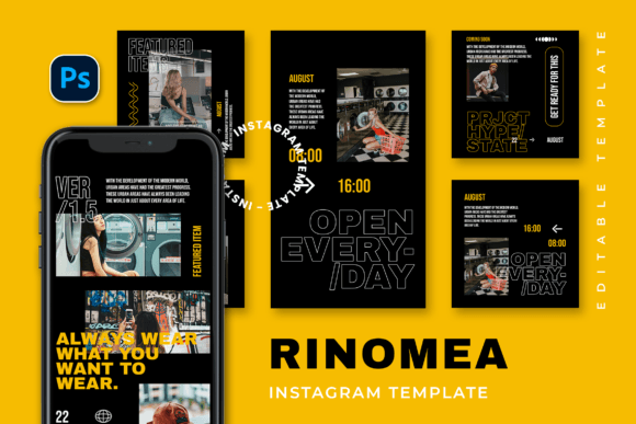 Rimonea Social Media Template Graphics