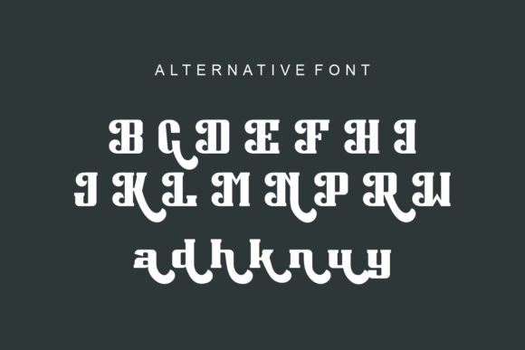Romance Classic Font PNG with transparent background - Preview 6