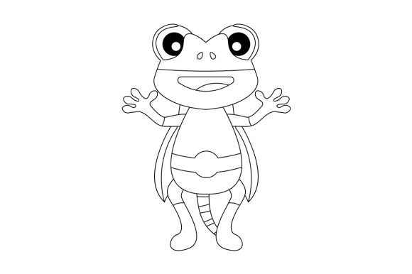 Superhero Lizard