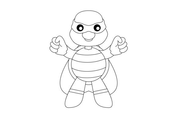 Superhero Turtle