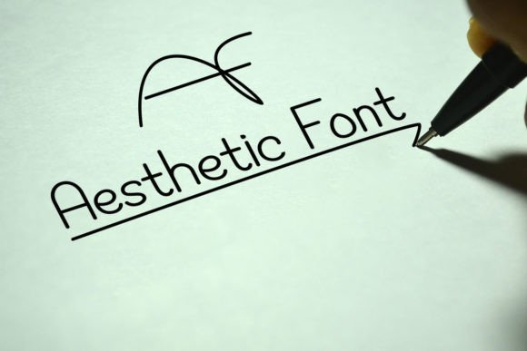 Aesthetic Font - Preview 3