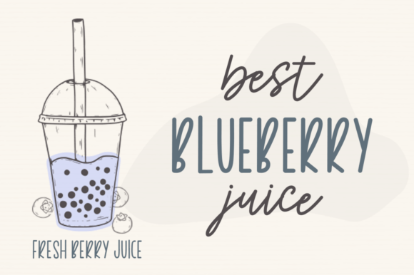 Berry Butter Font - Preview 1