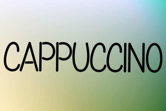 Black Line Font - Preview 2