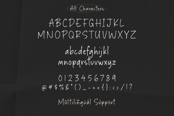 Black Mystique Font - Preview 5
