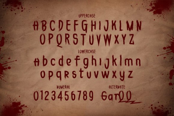 Butcher Font - Preview 1