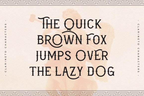 Clarineto Font - Preview 4