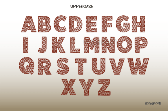 Crochet Fabric Font font preview - 1