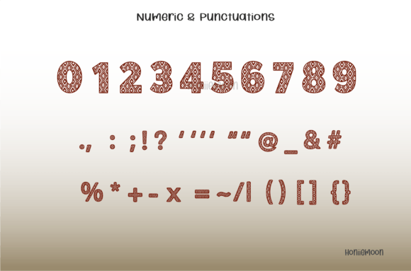 Crochet Fabric Font font preview - 2