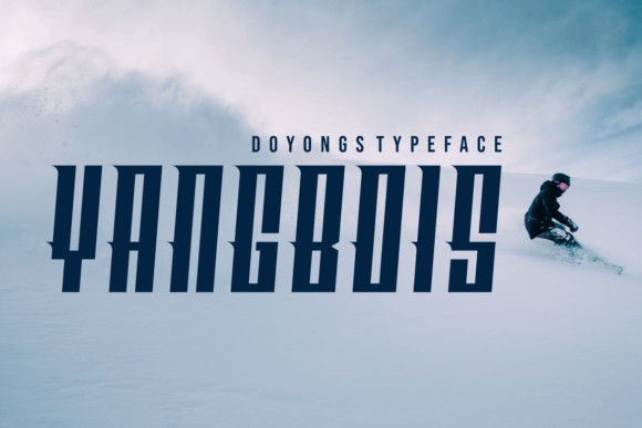 Doyongs Font PNG with transparent background - Preview 1