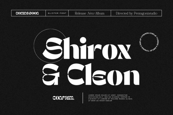 Glister Font - Preview 2