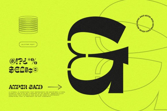 Glister Font - Preview 3