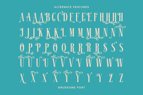 Gruesome Font - Preview 1