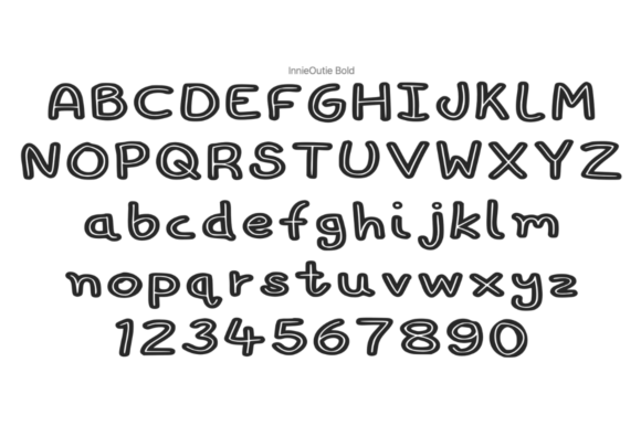 Innie Outie Bold Font - Preview 1