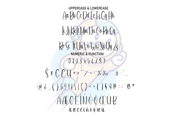 Intelligent Font PNG with transparent background - Preview 6
