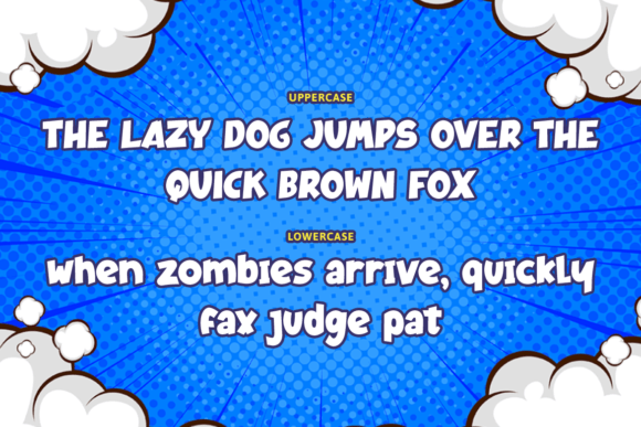 Komikaze Font font preview - 5