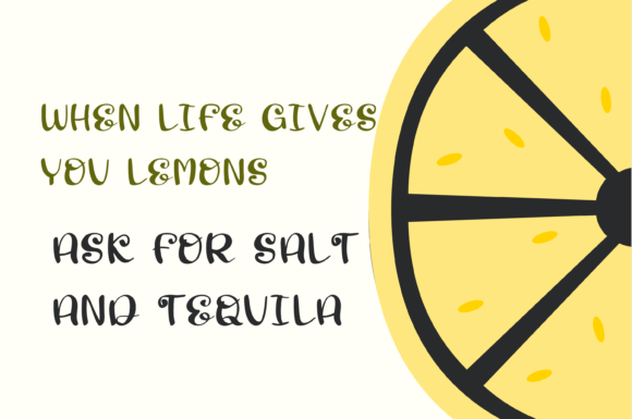 Lemon Sage Font PNG with transparent background - Preview 5