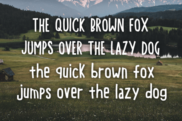 Nature Traveller Font PNG with transparent background - Preview 3