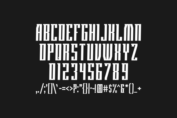 Piegow Font PNG with transparent background - Preview 3