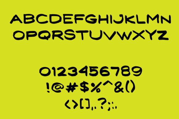 Rush Brush Font PNG with transparent background - Preview 1