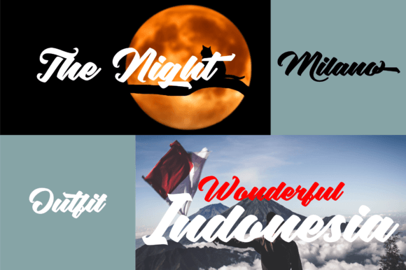 Sambelethok Font PNG with transparent background - Preview 4