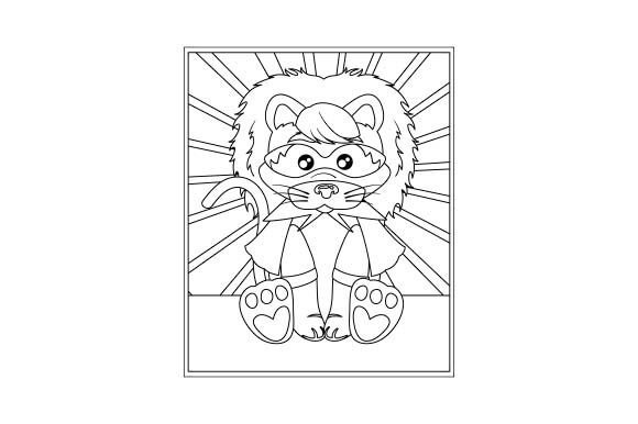 Superhero Lion