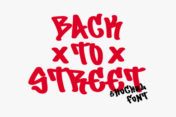 Shockal Font PNG with transparent background - Preview 1