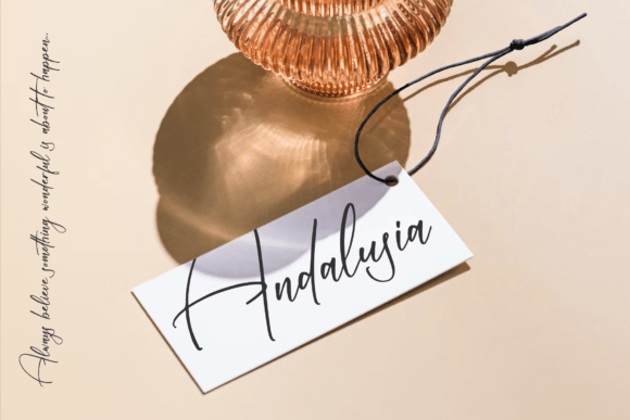 Alnathasia Font - Preview 4