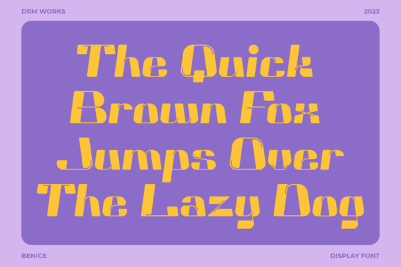 Benice Font - Preview 4