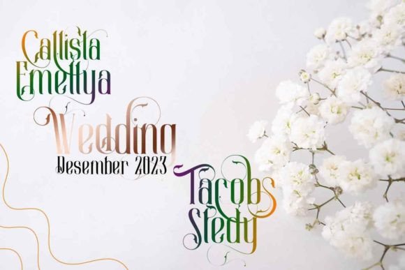 Calingthon Font - Preview 6