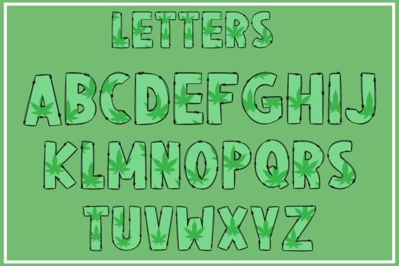 Cannabis Font - Preview 2