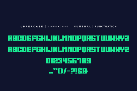 Dekard Ngespor Font PNG with transparent background - Preview 3