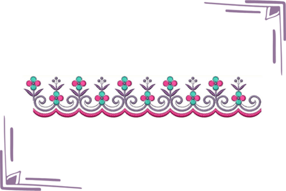 Fantastic Floral Border