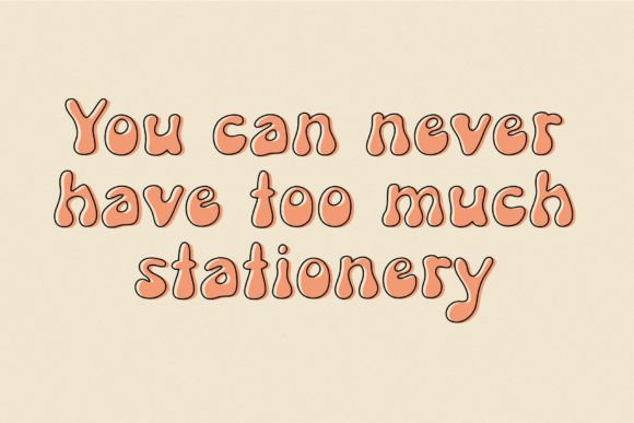 Flabbio Groovy Font - Preview 5
