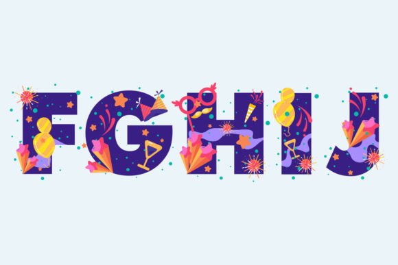 Geomile Festival Font - Preview 2