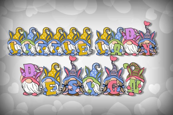 Gnome Easter Font - Preview 1