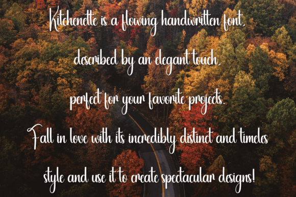 Kitchenette Font PNG with transparent background - Preview 5
