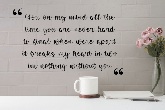 Nathan Moulli Font PNG with transparent background - Preview 3