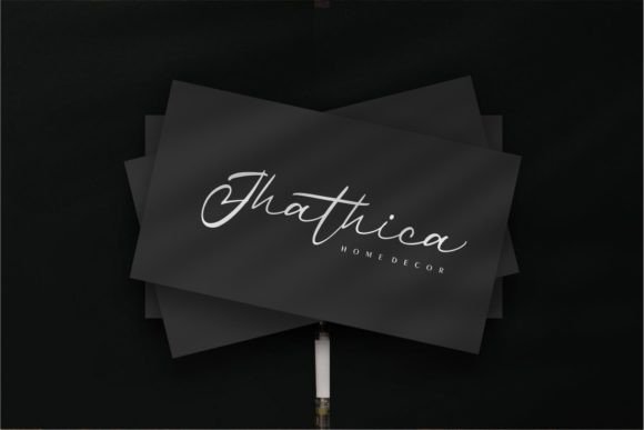 Presttinos Signature Font font preview - 1