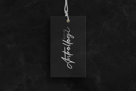 Presttinos Signature Font font preview - 3
