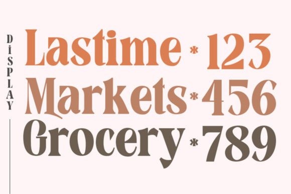 Satari Font PNG with transparent background - Preview 4