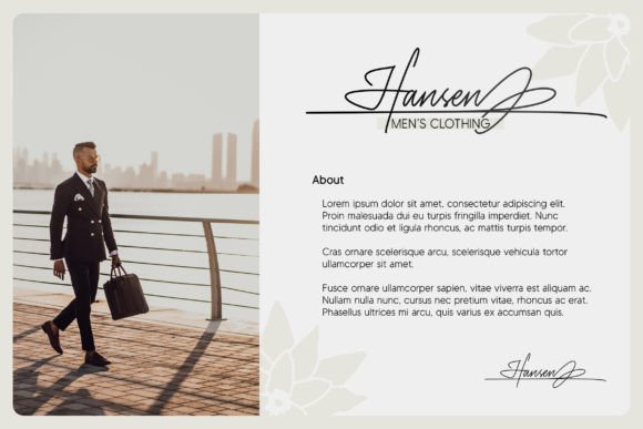 Sinatra Font font preview - 3