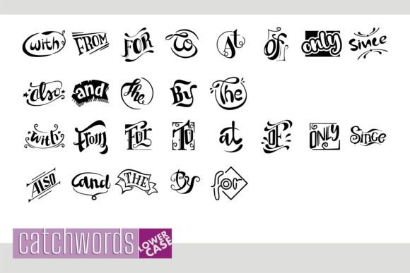 Catchwords Font - Preview 2