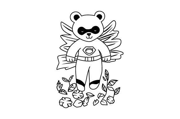 Superhero Bear