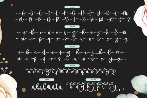 Angelic Sonata Font - Preview 5
