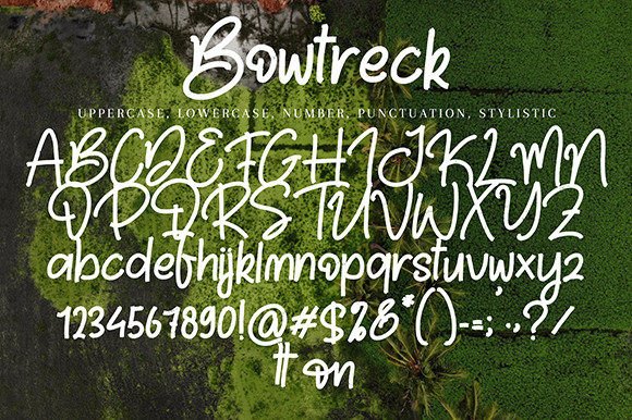 Bhowtreck Font - Preview 6