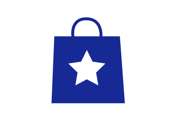 Birthday Gift Blue Bag