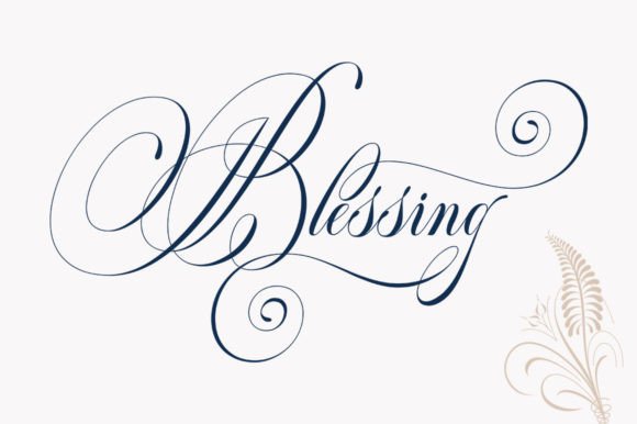 Classical Calligraphy Font - Preview 4