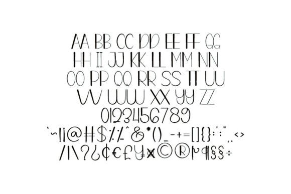 Clean Font PNG with transparent background - Preview 4